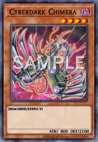 Cyberdark Chimera, Yu-Gi-Oh! card, DARK