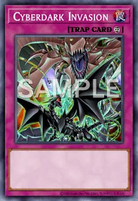 Cyberdark Invasion, Yu-Gi-Oh! card, TRAP