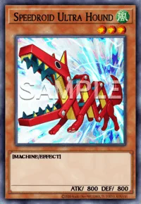 Speedroid Ultra Hound, Yu-Gi-Oh! card, WIND