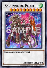 Baronne de Fleur, Yu-Gi-Oh! card, WIND
