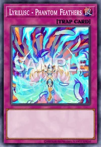 Lyrilusc - Phantom Feathers, Yu-Gi-Oh! card, TRAP