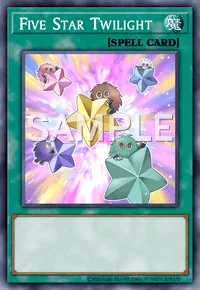 Five Star Twilight, Yu-Gi-Oh! card, SPELL