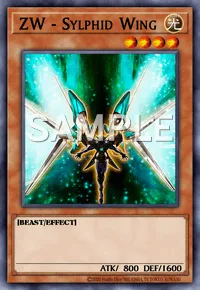 ZW - Sylphid Wing, Yu-Gi-Oh! card, LIGHT