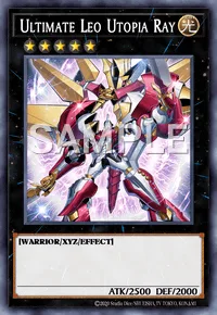 Ultimate Leo Utopia Ray, Yu-Gi-Oh! card, LIGHT