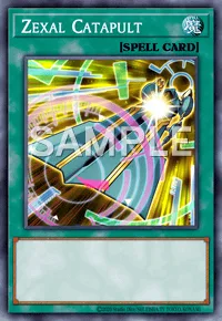 Zexal Catapult, Yu-Gi-Oh! card, SPELL