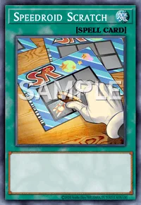 Speedroid Scratch, Yu-Gi-Oh! card, SPELL