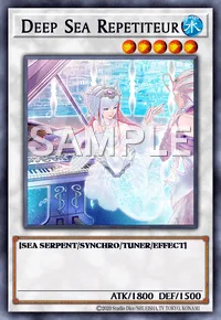 Deep Sea Repetiteur, Yu-Gi-Oh! card, WATER