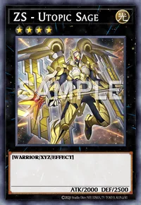 ZS - Utopic Sage, Yu-Gi-Oh! card, LIGHT