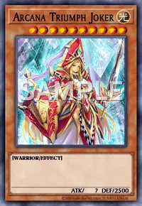 Arcana Triumph Joker, Yu-Gi-Oh! card, LIGHT
