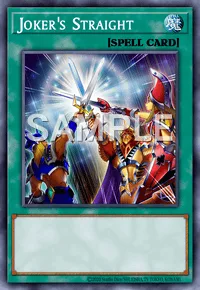 Joker's Straight, Yu-Gi-Oh! card, SPELL