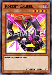 Rokket Caliber, Yu-Gi-Oh! card, DARK