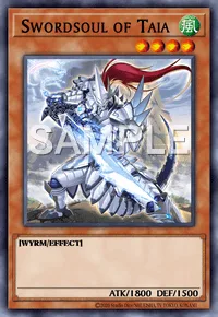 Swordsoul of Taia, Yu-Gi-Oh! card, WIND