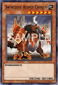 Swordsoul Auspice Chunjun, Yu-Gi-Oh! card, EARTH