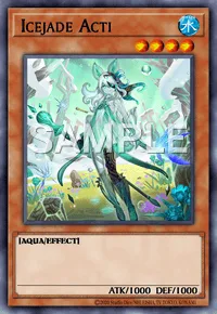 Icejade Acti, Yu-Gi-Oh! card, WATER