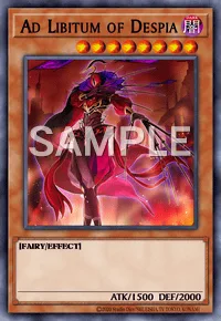Ad Libitum of Despia, Yu-Gi-Oh! card, DARK