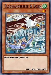 Floowandereeze & Eglen, Yu-Gi-Oh! card, WIND