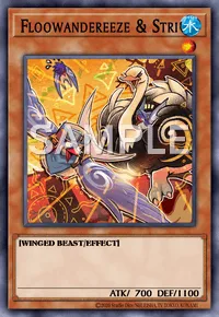 Floowandereeze & Stri, Yu-Gi-Oh! card, WATER