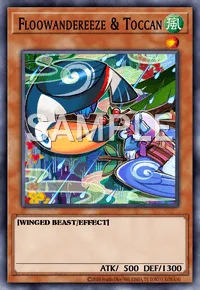 Floowandereeze & Toccan, Yu-Gi-Oh! card, WIND