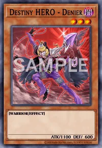 Destiny HERO - Denier, Yu-Gi-Oh! card, DARK