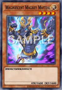 Maginificent Magikey Mafteal, Yu-Gi-Oh! card, LIGHT