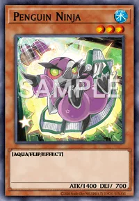 Penguin Ninja, Yu-Gi-Oh! card, WATER