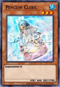 Penguin Cleric, Yu-Gi-Oh! card, WATER