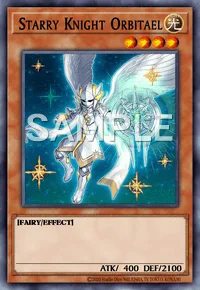 Starry Knight Orbitael, Yu-Gi-Oh! card, LIGHT