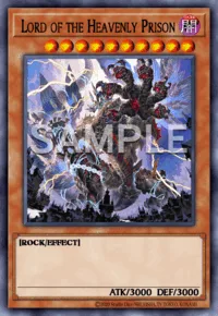 Lord of the Heavenly Prison, Yu-Gi-Oh! card, DARK