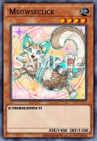 Meowseclick, Yu-Gi-Oh! card, EARTH