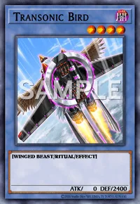 Transonic Bird, Yu-Gi-Oh! card, DARK