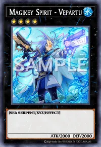 Magikey Spirit - Vepartu, Yu-Gi-Oh! card, WATER