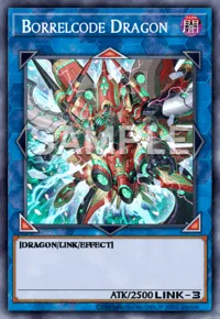 Borrelcode Dragon, Yu-Gi-Oh! card, DARK