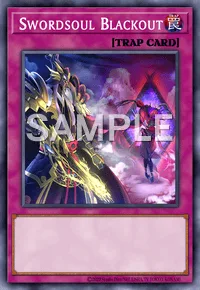 Swordsoul Blackout, Yu-Gi-Oh! card, TRAP