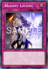 Magikey Locking, Yu-Gi-Oh! card, TRAP