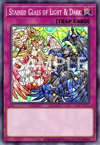 Stained Glass of Light & Dark, Yu-Gi-Oh! card, TRAP