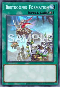 Beetrooper Formation, Yu-Gi-Oh! card, SPELL