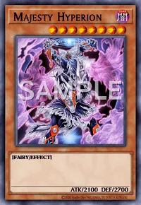 Majesty Hyperion, Yu-Gi-Oh! card, DARK
