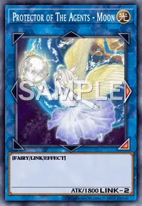 Protector of The Agents - Moon, Yu-Gi-Oh! card, LIGHT