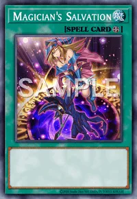 Magician's Salvation, Yu-Gi-Oh! card, SPELL