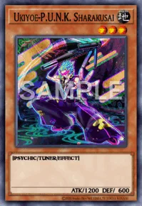 Ukiyoe-P.U.N.K. Sharakusai, Yu-Gi-Oh! card, EARTH