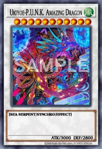 Ukiyoe-P.U.N.K. Amazing Dragon, Yu-Gi-Oh! card, WIND