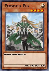 Exosister Elis, Yu-Gi-Oh! card, LIGHT