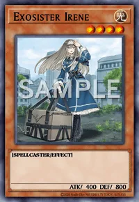 Exosister Irene, Yu-Gi-Oh! card, LIGHT