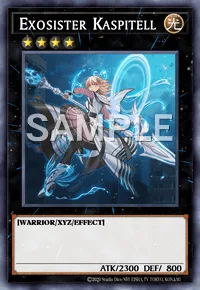 Exosister Kaspitell, Yu-Gi-Oh! card, LIGHT