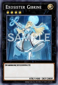 Exosister Gibrine, Yu-Gi-Oh! card, LIGHT