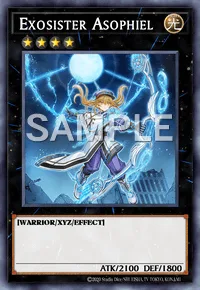 Exosister Asophiel, Yu-Gi-Oh! card, LIGHT