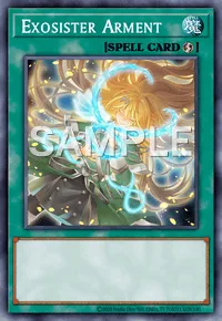 Exosister Arment, Yu-Gi-Oh! card, SPELL