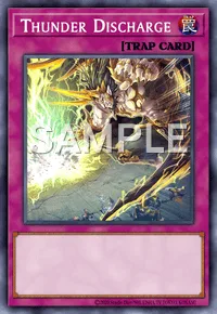 Thunder Discharge, Yu-Gi-Oh! card, TRAP