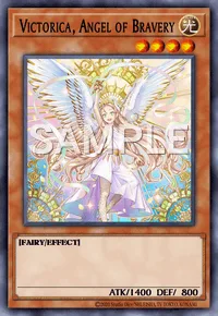 Victorica, Angel of Bravery, Yu-Gi-Oh! card, LIGHT