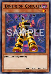 Dimension Conjurer, Yu-Gi-Oh! card, DARK